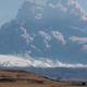 Nube de cenizas sobre el volcán islandés Eyjafjallajökull en 2010